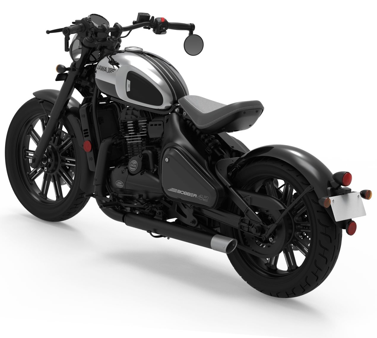 42Bobber Alloy Wheel black mirror